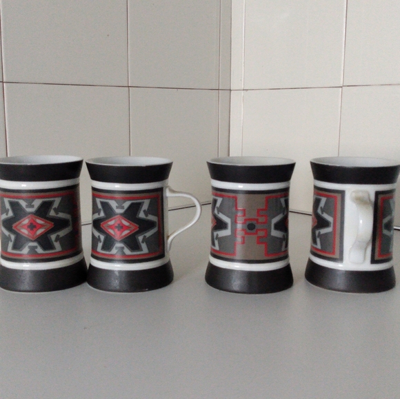 Vintage Sango Japanese China Mugs - Picture 4 of 8